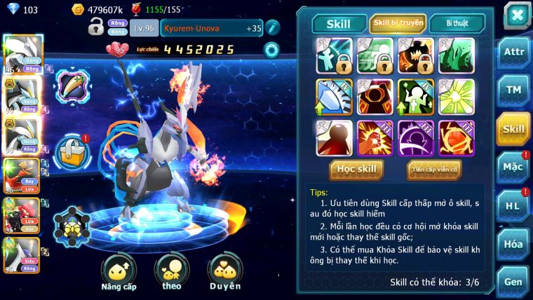 Mã : #TTS7159 - S1378 - V6 - Unova WB Bá Chủ Ho-oh Groudon Cặp Lati diancie nhiều pet ht
