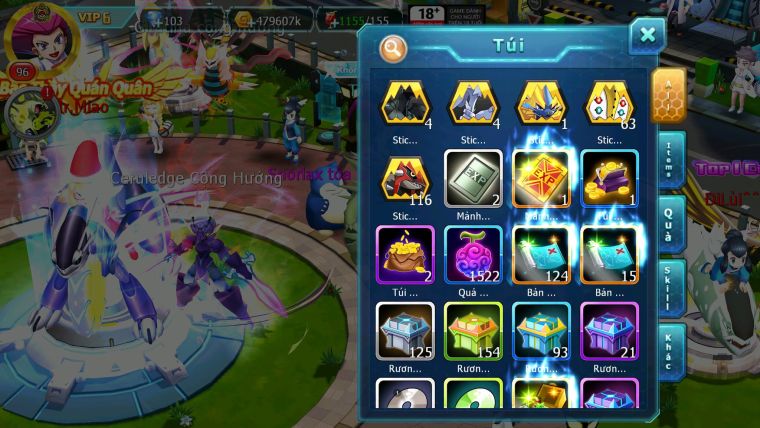 Mã : #TTS7159 - S1378 - V6 - Unova WB Bá Chủ Ho-oh Groudon Cặp Lati diancie nhiều pet ht