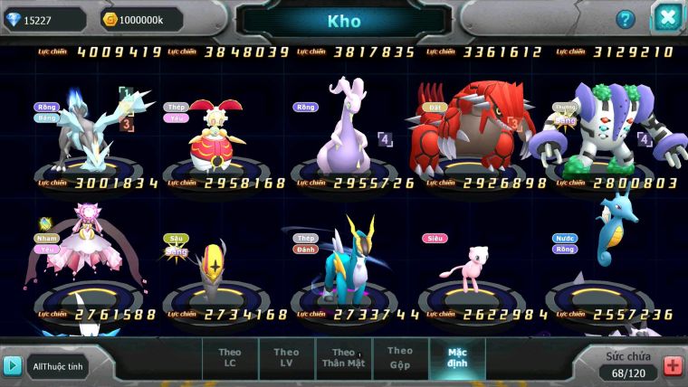 Mã : #TTS7156 - S1530 - V10 - 15K KC - Mew giáp bá chủ cặp lati bc build khỏe