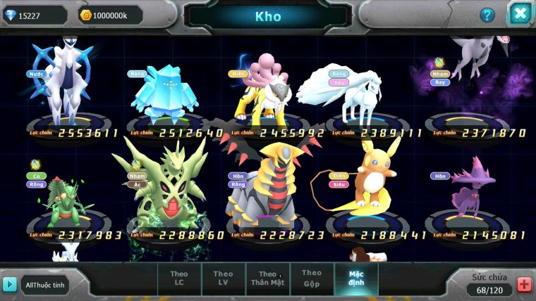 Mã : #TTS7156 - S1530 - V10 - 15K KC - Mew giáp bá chủ cặp lati bc build khỏe