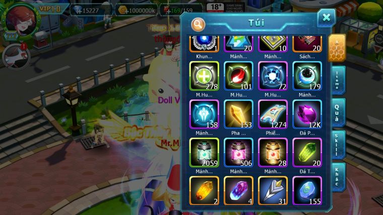 Mã : #TTS7156 - S1530 - V10 - 15K KC - Mew giáp bá chủ cặp lati bc build khỏe